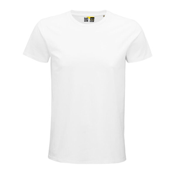 Frontansicht des Shirts in Weiß ohne Motiv